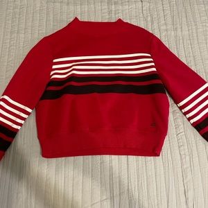 Hollister hoodie crop top